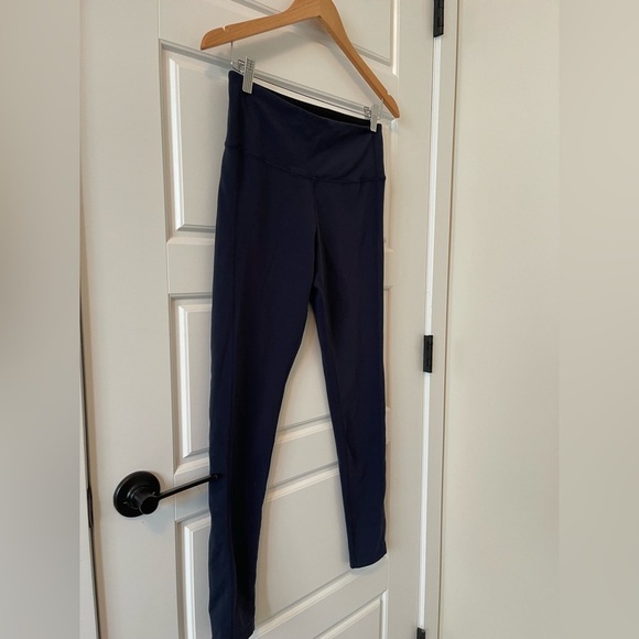 Tuff Athletics High-Waisted Full-Length Legging | Navy | M - Picture 2 of 7